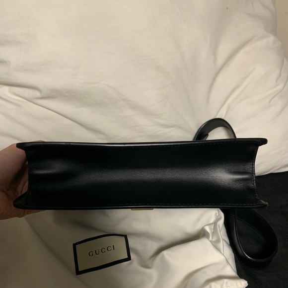 Gucci Sylvie Black Leather - Picture 6 of 8